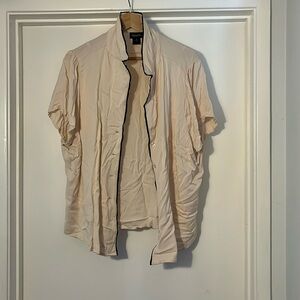 Retro chic by torrid size 2 short sleeve blouse